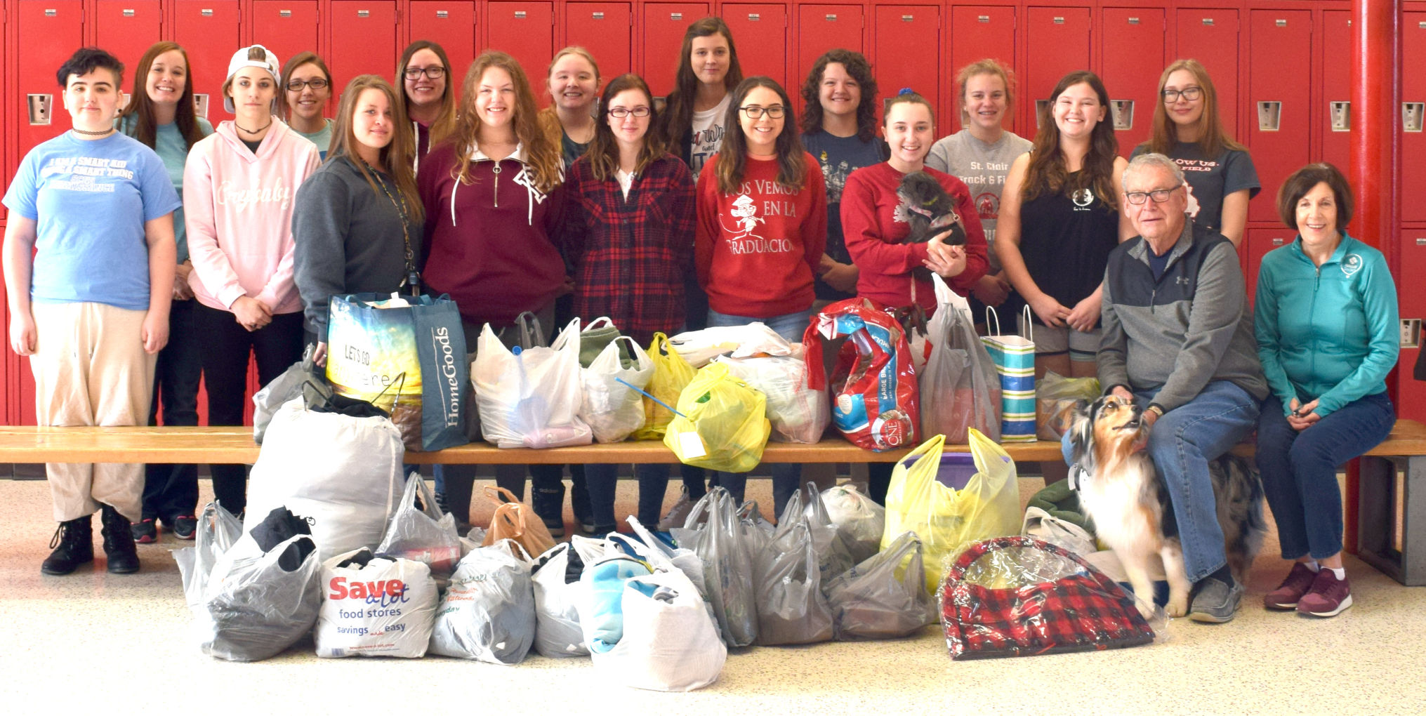 Students Helping Animals